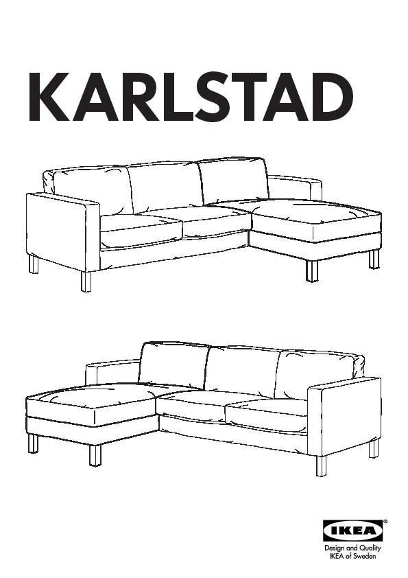 KARLSTAD Cover for add-on chaise longue