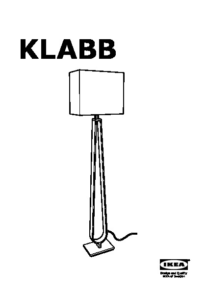 KLABB Floor lamp