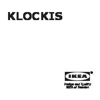 KLOCKIS Horloge/thermomètre/réveil/minuteur