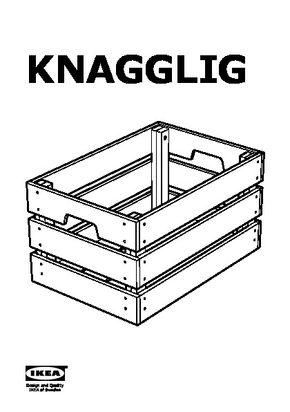 KNAGGLIG Boîte pin (IKEA France) - IKEAPEDIA