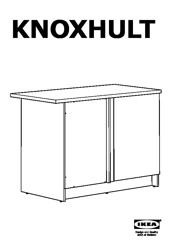 KNOXHULT Base corner cabinet