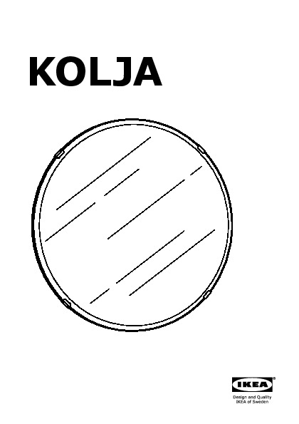 Kolja Mirror Round Ikeapedia, Ikea Mirror Round