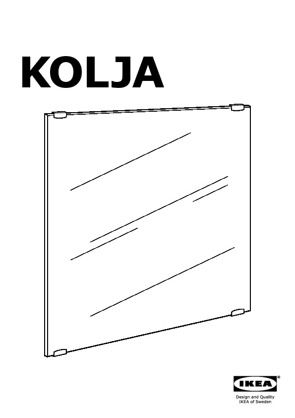 Kolja Mirror Ikeapedia, Ikea Round Mirror Installation Instructions