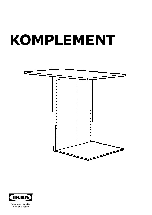KOMPLEMENT Divider for frame