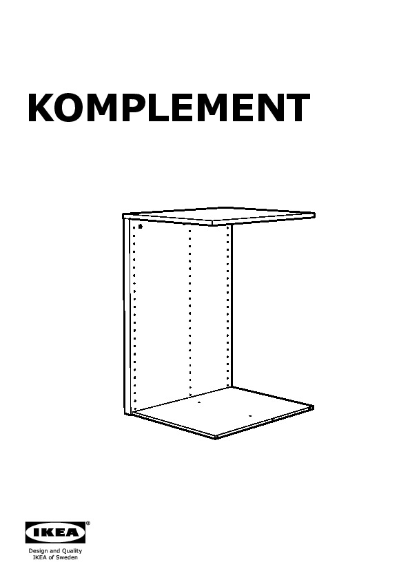 KOMPLEMENT Divider for frames