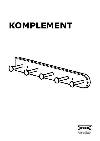 KOMPLEMENT pull-out multi-use hanger