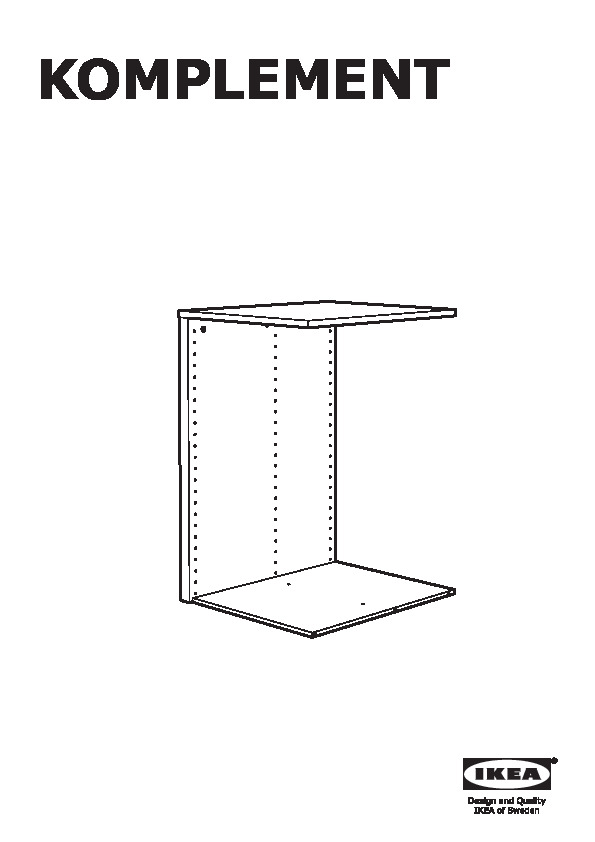 UPPDATERA Séparateur pour tiroir, blanc, 60 cm - IKEA