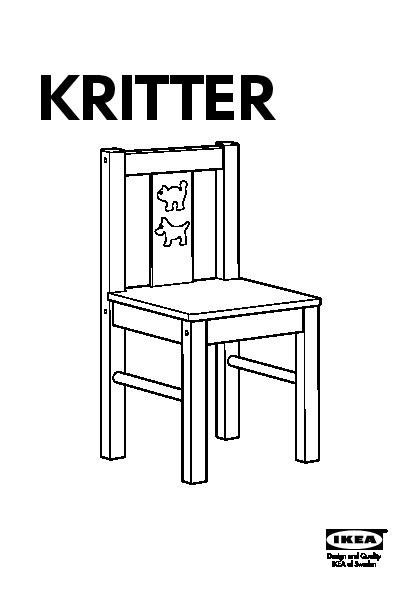 KRITTER Children's chair