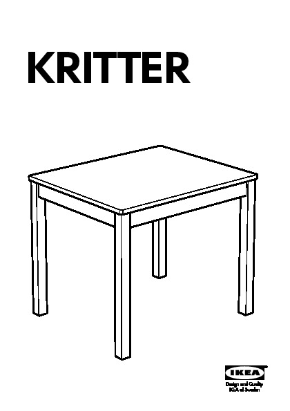 KRITTER Children's table