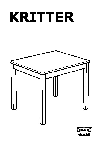 table kritter ikea