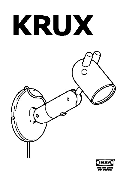KRUX LED wall lamp