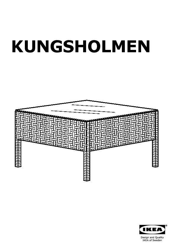 KUNGSHOLMEN table basse
