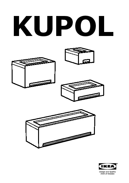 KUPOL pull-out storage unit