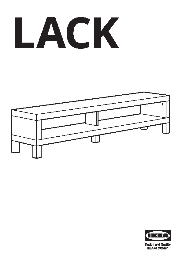 LACK TV bench