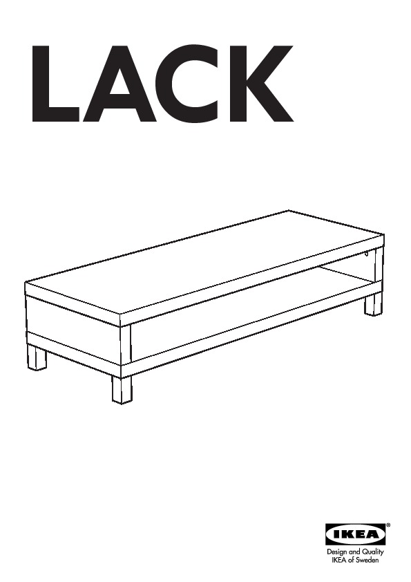 LACK TV bench