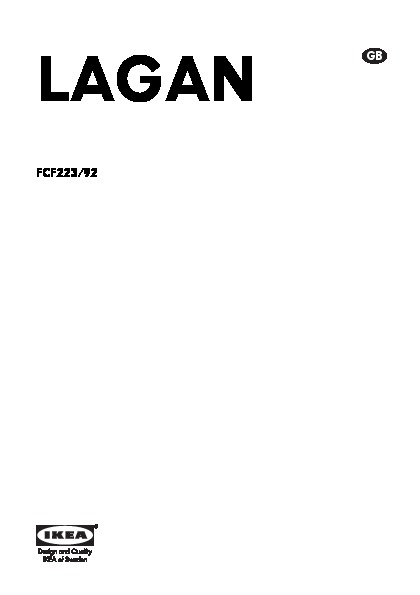 LAGAN FCF223/92 Fridge/freezer