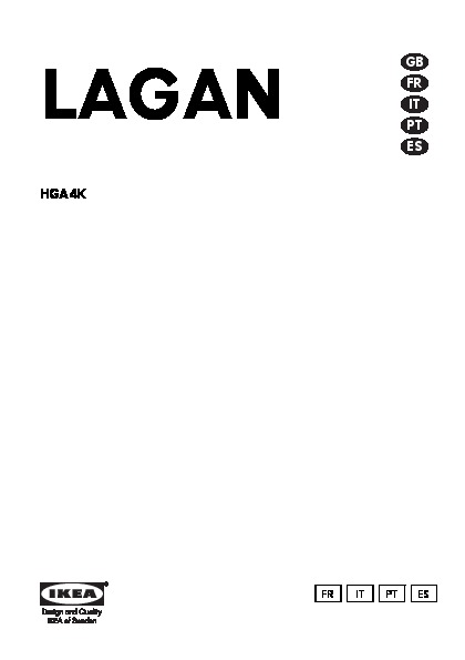 LAGAN HGA4K Table de cuisson à gaz