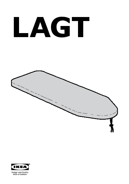 LAGT Housse pour table à repasser, gris - IKEA Belgique