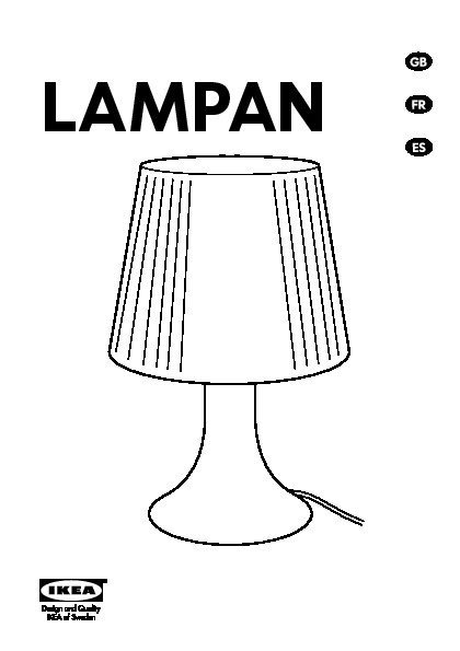 LAMPAN Lampe de table