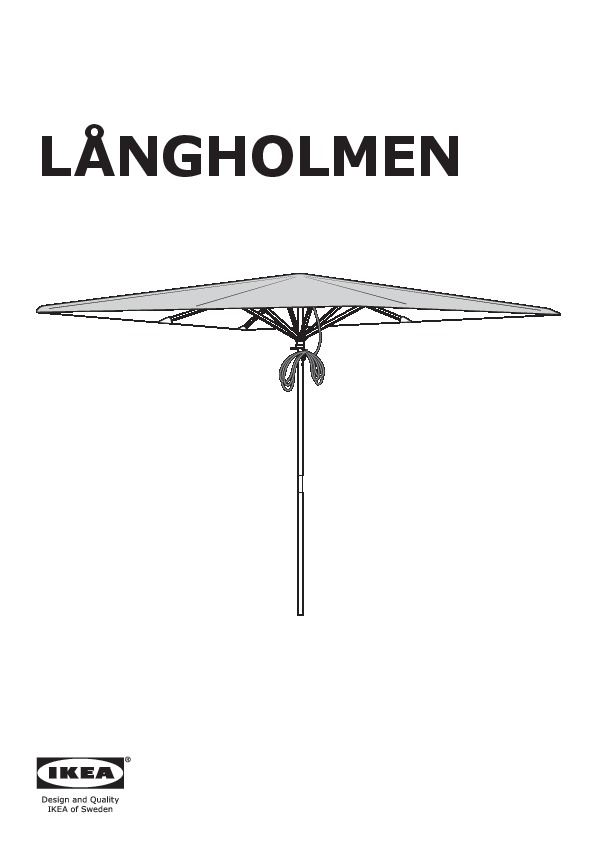 LÅNGHOLMEN Umbrella