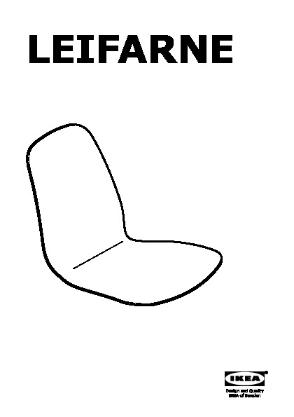 LEIFARNE Coque chaise