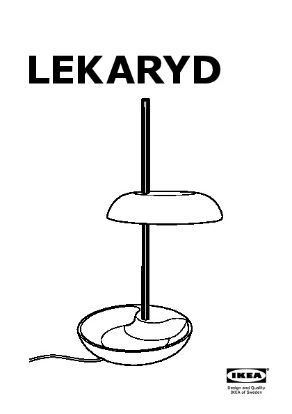 LEKARYD Lampe de table à LED