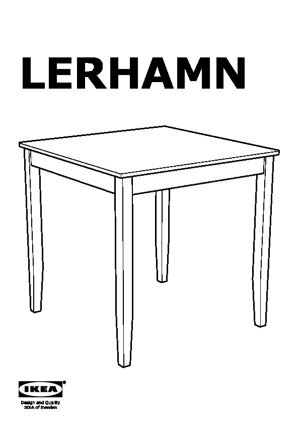 LERHAMN Table