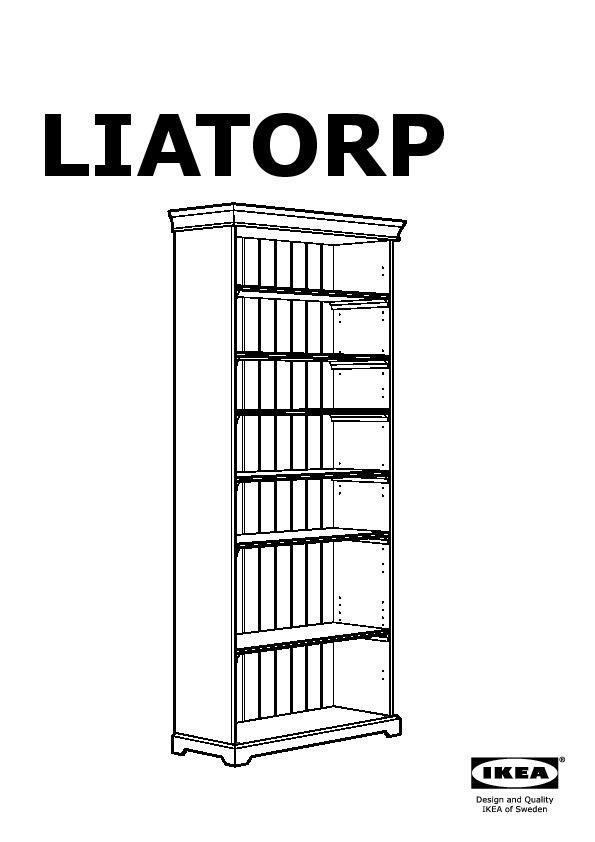 LIATORP bookcase
