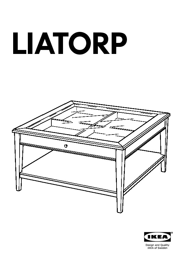 LIATORP Coffee table