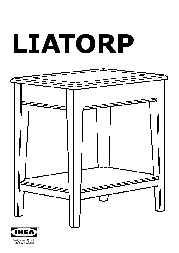 LIATORP Side table