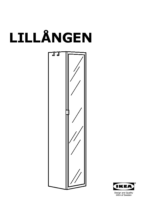 LILLÅNGEN high cabinet
