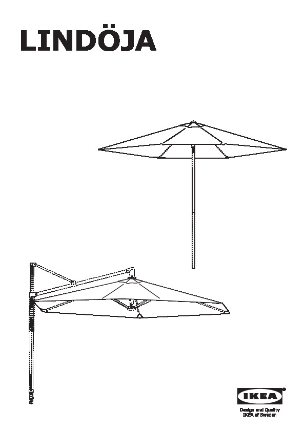 LINDÃJA Toile de parasol
