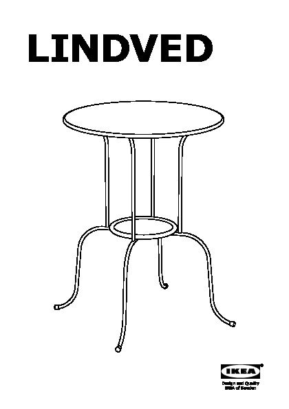 LINDVED Side table