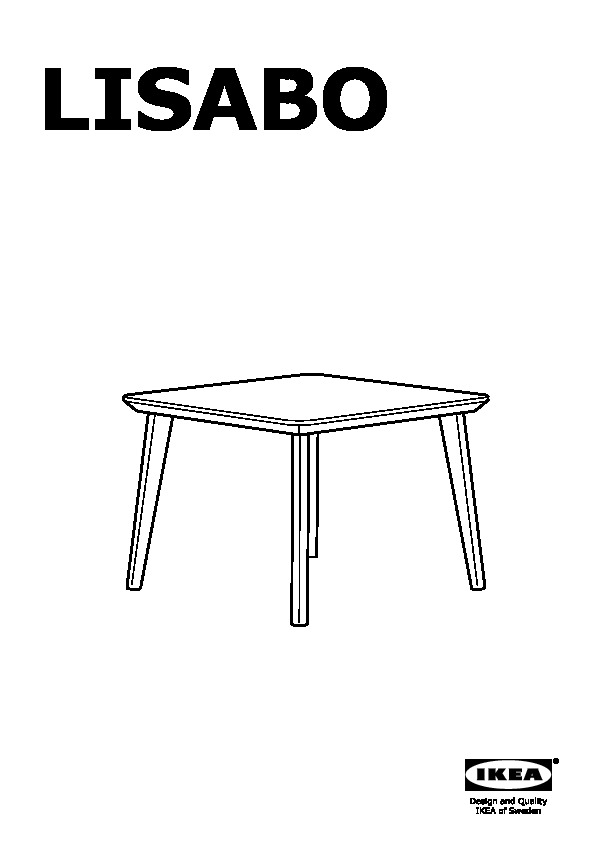 LISABO Coffee table