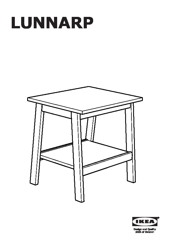 LUNNARP Side table