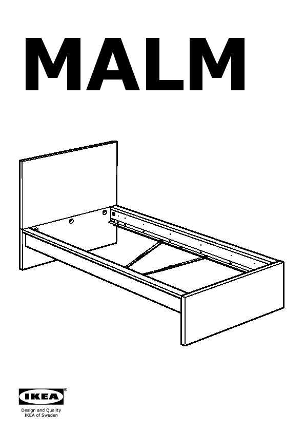 Malm Bed Frame High White Ikeapedia, Ikea Malm Double Bed Frame Dimensions