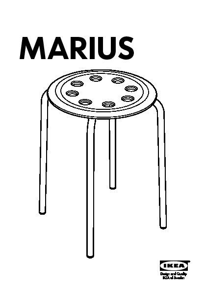 MARIUS stool
