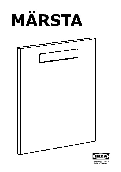 MÄRSTA 2-p door/corner base cabinet set