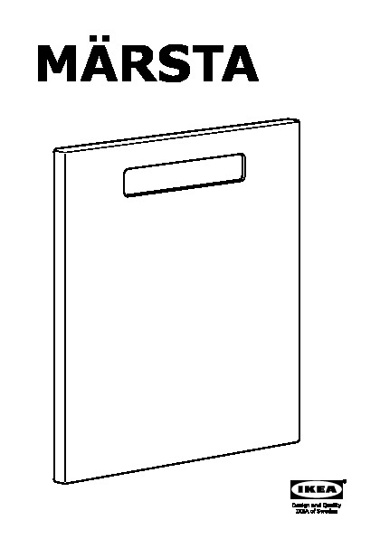 MÄRSTA 2-p door f corner base cabinet set