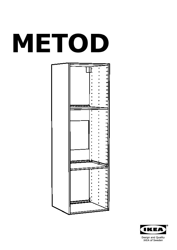 METOD Grille d'aération, acier inoxydable - IKEA