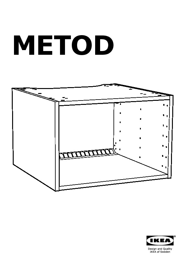 METOD caisson surmeuble réfrig/cong