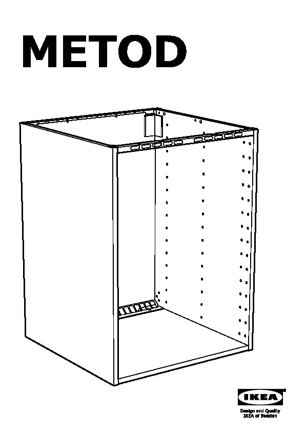 METOD / MAXIMERA Él bas pr table cuiss/four+tir, blanc, Ringhult blanc,  60x60 cm - IKEA