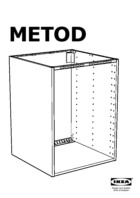Metod Mobile Base Per Lavello Bianco Herrestad Bianco Ikea