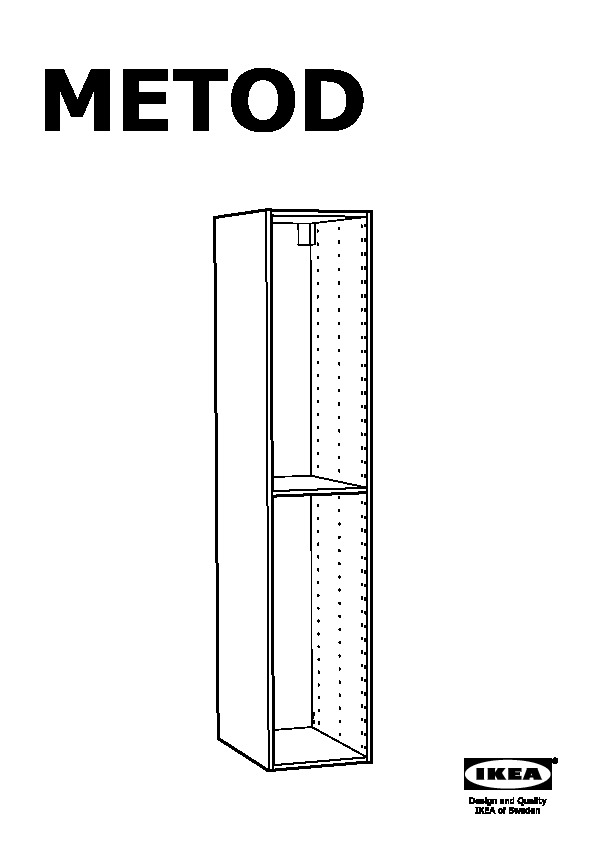 METOD structure élément armoire