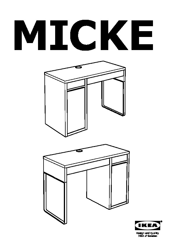 MICKE desk