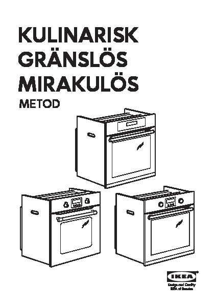 MIRAKULÖS Forno termoventilato/pirolitico