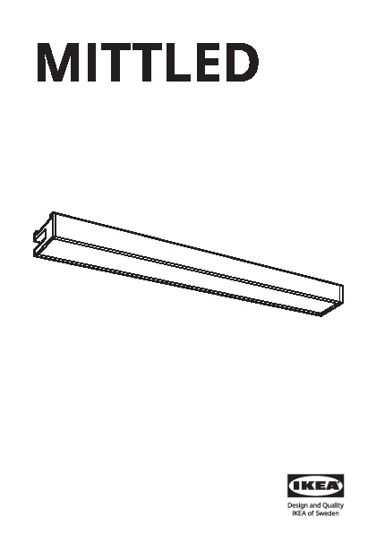 MITTLED Baguette lum LED plan travail cuis