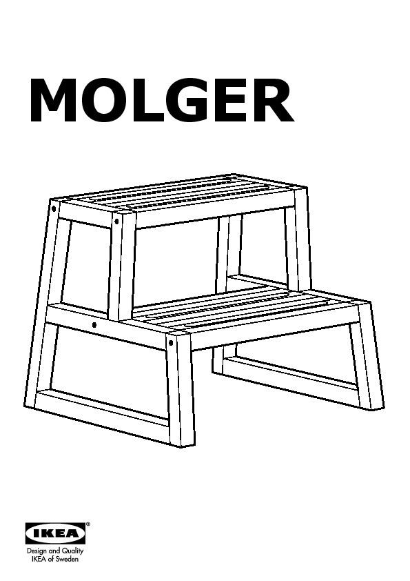 MOLGER Scaletta/sgabello