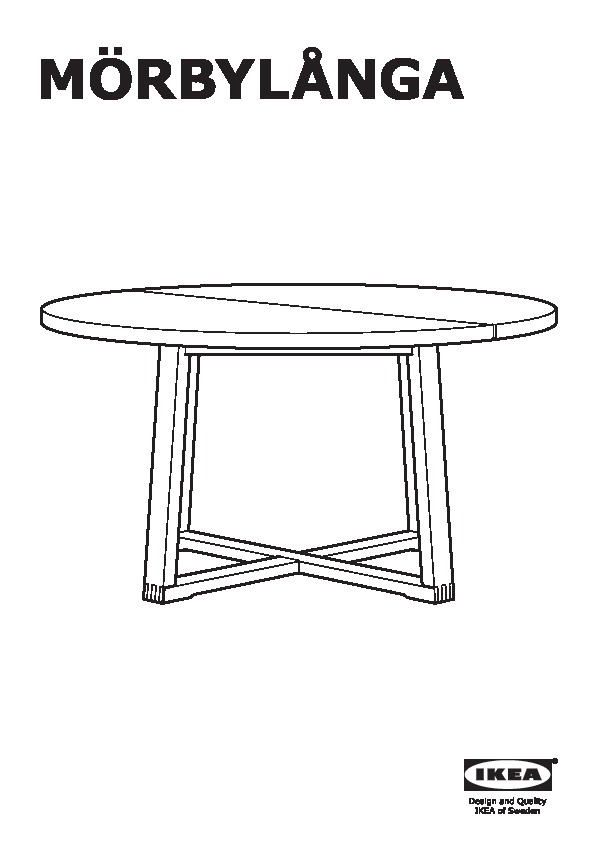 MÖRBYLÅNGA table