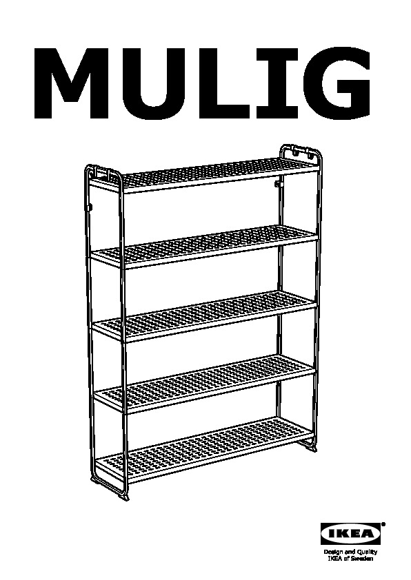 MULIG Shelf unit